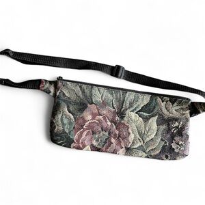 Floral Tapestry Belt Bag Fanny Pack Vintage Grandmacore